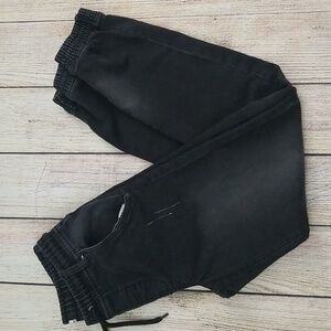 dex Distressed Moto Joggers